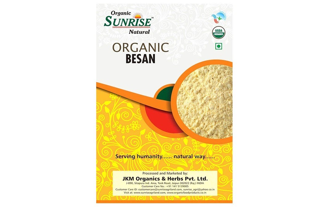 Organic Sunrise Organic Besan    Box  1 kilogram